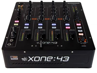 Allen & Heath Xone:43 4 Channel Analogue DJ Mixer