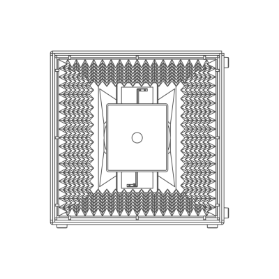 PXH64 Двулентова Рупорна Тонколона